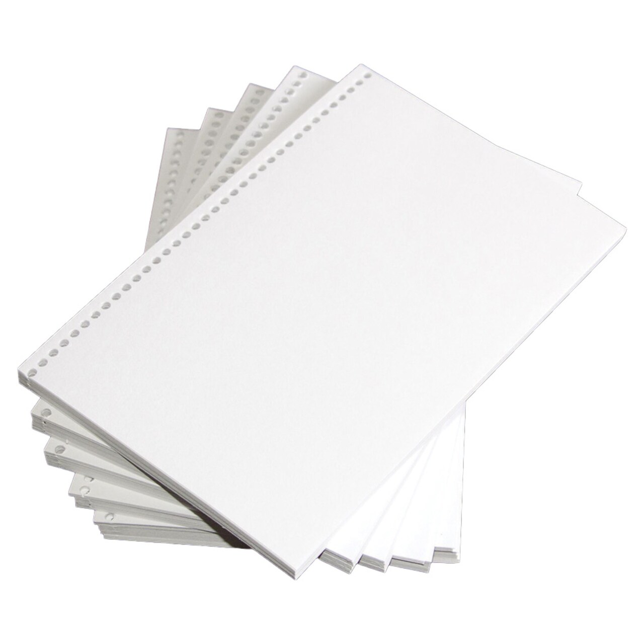 Sax Sulphite Pre-Punched Book Making Paper, 80 lbs, 6 x 9 Inches, 500 Sheets
